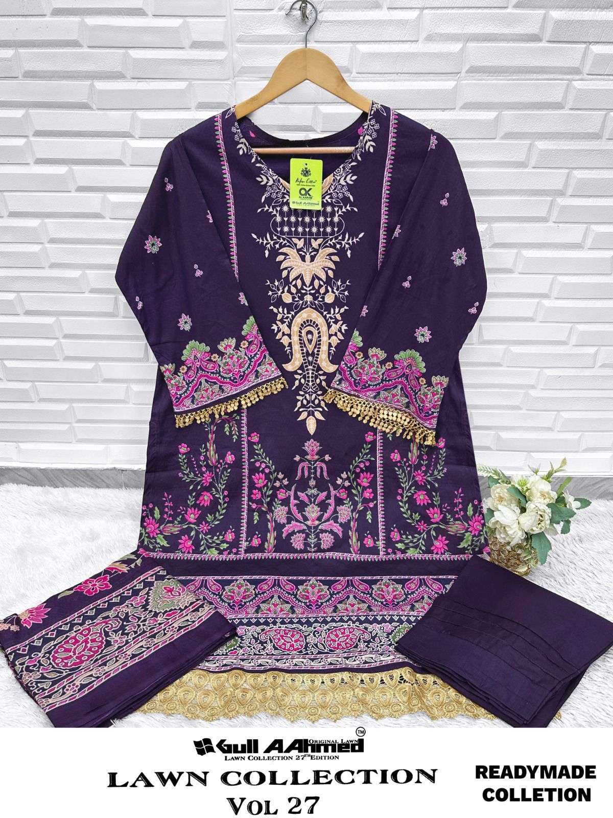 GULLAAHMED LAWN  VOL 27  STICH SUITS BY GULLAHMED